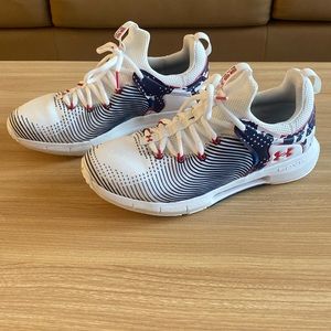 Patriotic Under Armour sneakers